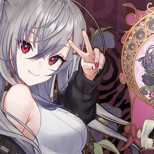《新作プレイマット》ミュシャ風 リオナ