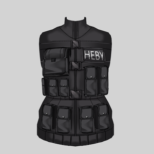 Vroid Military Vest 🏴