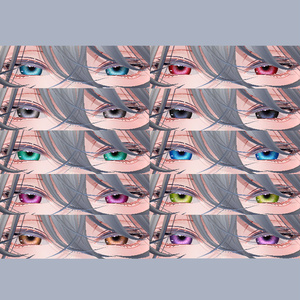 斑霞&怜 メイクテクスチャ＋Real Eye 02＋タトゥー セット 缩略图 2
