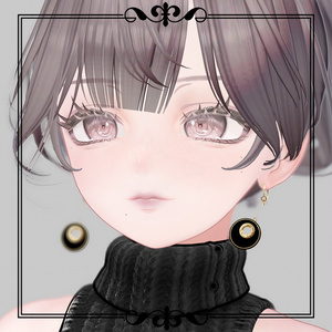 NOIR Earring 001 4種セット【VRChat想定】 缩略图 7