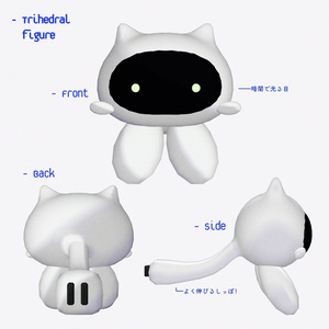 【無料】PQ - オリジナル3Dモデル / ペットギミック 缩略图 2