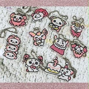 3周年記念コラボ(高橋きの×やさいぬ)アクリルキーホルダー