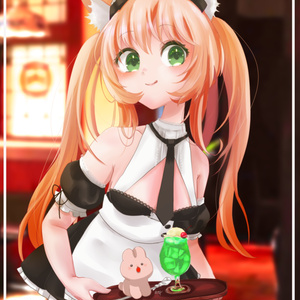 《11アバター対応衣装》CalmWaitress
