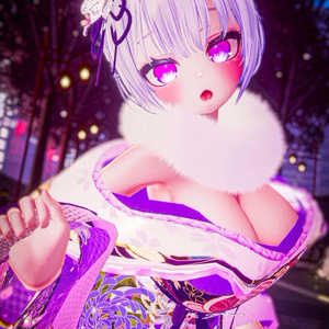 《43アバター対応衣装》桜花宵衣 缩略图 24