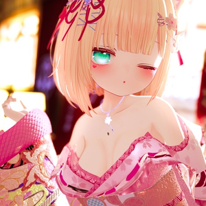 《43アバター対応衣装》桜花宵衣 缩略图 16