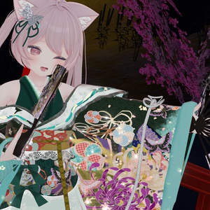 《43アバター対応衣装》桜花宵衣 缩略图 53