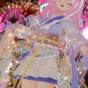 《43アバター対応衣装》桜花宵衣 缩略图 31