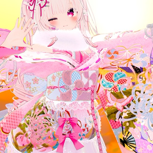 《43アバター対応衣装》桜花宵衣 缩略图 59