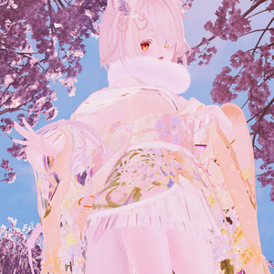 《43アバター対応衣装》桜花宵衣 缩略图 65