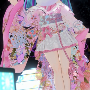 《43アバター対応衣装》桜花宵衣 缩略图 69