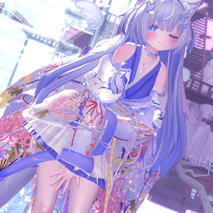 《43アバター対応衣装》桜花宵衣 缩略图 95