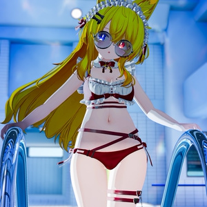 《44アバター対応衣装》サマーラブメイド -SummerLoveMaid- 缩略图 66