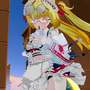 《44アバター対応衣装》サマーラブメイド -SummerLoveMaid- 缩略图 65