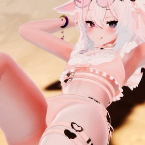 《44アバター対応衣装》サマーラブメイド -SummerLoveMaid- 缩略图 21