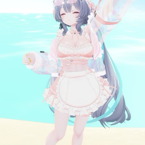 《44アバター対応衣装》サマーラブメイド -SummerLoveMaid- 缩略图 57