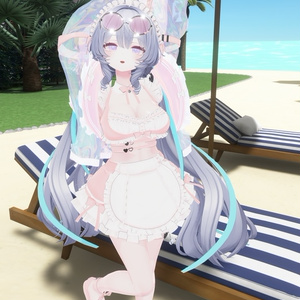 《44アバター対応衣装》サマーラブメイド -SummerLoveMaid- 缩略图 56