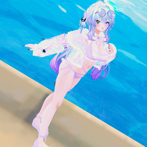 《44アバター対応衣装》サマーラブメイド -SummerLoveMaid- 缩略图 39