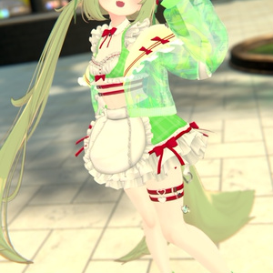 《44アバター対応衣装》サマーラブメイド -SummerLoveMaid- 缩略图 96
