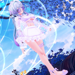《44アバター対応衣装》サマーラブメイド -SummerLoveMaid- 缩略图 40