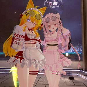 《44アバター対応衣装》サマーラブメイド -SummerLoveMaid- 缩略图 67