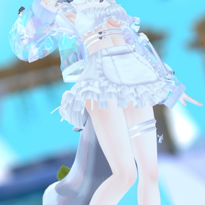 《44アバター対応衣装》サマーラブメイド -SummerLoveMaid- 缩略图 34