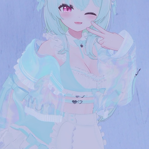 《44アバター対応衣装》サマーラブメイド -SummerLoveMaid- 缩略图 38