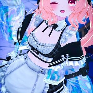 《44アバター対応衣装》サマーラブメイド -SummerLoveMaid- 缩略图 19