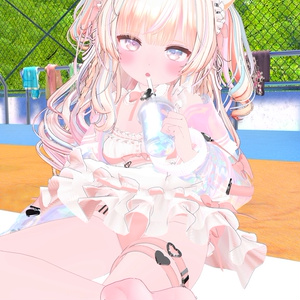 《44アバター対応衣装》サマーラブメイド -SummerLoveMaid- 缩略图 70