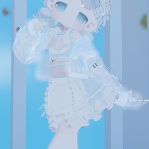 《44アバター対応衣装》サマーラブメイド -SummerLoveMaid- 缩略图 78