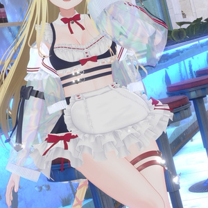 《44アバター対応衣装》サマーラブメイド -SummerLoveMaid- 缩略图 29