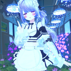 《44アバター対応衣装》サマーラブメイド -SummerLoveMaid- 缩略图 51