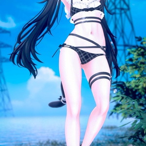 《44アバター対応衣装》サマーラブメイド -SummerLoveMaid- 缩略图 31
