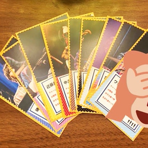 HGYMの10レンジャートレーディングカード（シークレット靖正カード有り！）