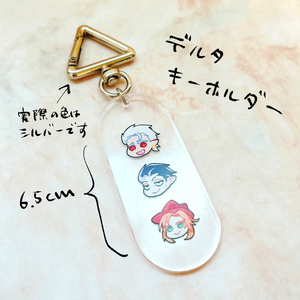 【頒布中】デルタキーホルダー