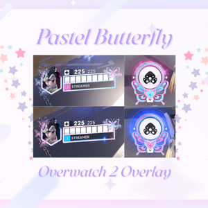 Overwatch 2 │ オーバーウォッチ2 │ オーバーレイ │ 蝶々 │ Butterfly │ Overlay