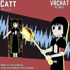 Catt | Lobotomy Corp WonderLab Fan-Model | VRChat Avatar PC