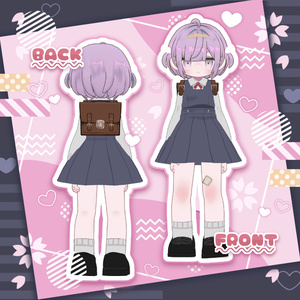 【組み合わせ672通り】はわわレトロガール制服 缩略图 2