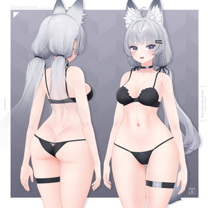 オリジナル3Dモデル「シラハ」 缩略图 5