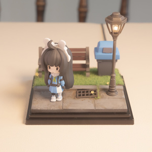 鬼方カヨコ 未塗装未組み立てガレージキット - kaxtuta-のショップ - BOOTH