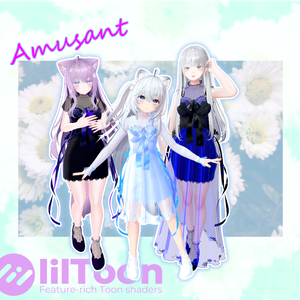春花のドレス「Amusant」４アバター対応