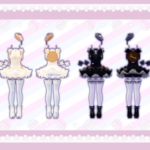 Sweets Lolita衣装【 for Chu!n❤ 】７アバター対応 #OTt23_3D 缩略图 8