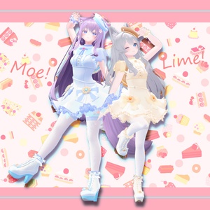 Sweets Lolita衣装【 for Chu!n❤ 】７アバター対応 #OTt23_3D 缩略图 4
