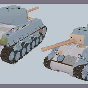 まめシャーマン【まめ戦車No.9】 缩略图 2