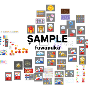 カプセルトイとプレゼントの箱のイラスト素材_ベクター