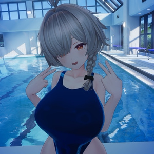 【12アバター対応】競泳水着V2 缩略图 27