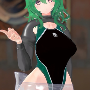 【12アバター対応】OceanSlick 水着メイド化衣装 缩略图 9