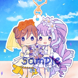 マクロスΔ メッサー&カナメアクリルキーホルダー - chomasan - BOOTH