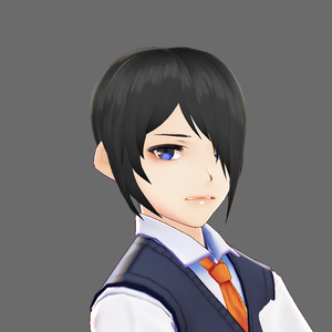 [VROID] Emo Male Hair