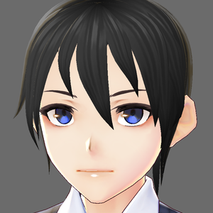 [VROID] Simple Male Hair