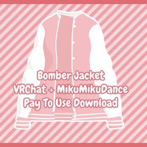 [VRChat + MMD] Bomber Jacket
